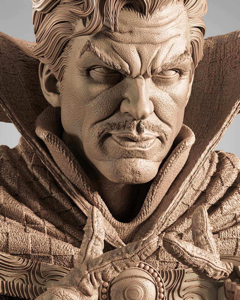 Dr Strange – Portrait Bust
