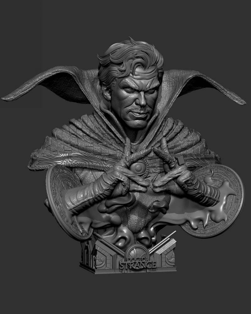 Dr Strange – Portrait Bust