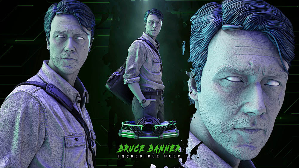 Bruce Banner - (Edward Norton) - Bust