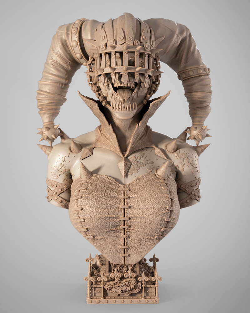Harley Quinn Who Laughts – Portrait Bust