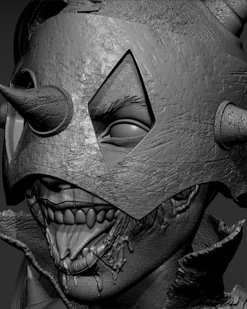Harley Quinn Who Laughts – Portrait Bust