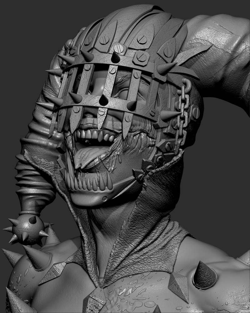 Harley Quinn Who Laughts – Portrait Bust