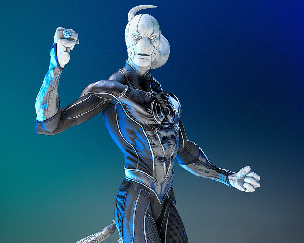 Saint Walker - Sculpture