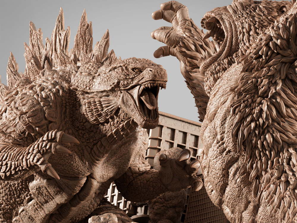 Godzilla vs Kong - Diorama
