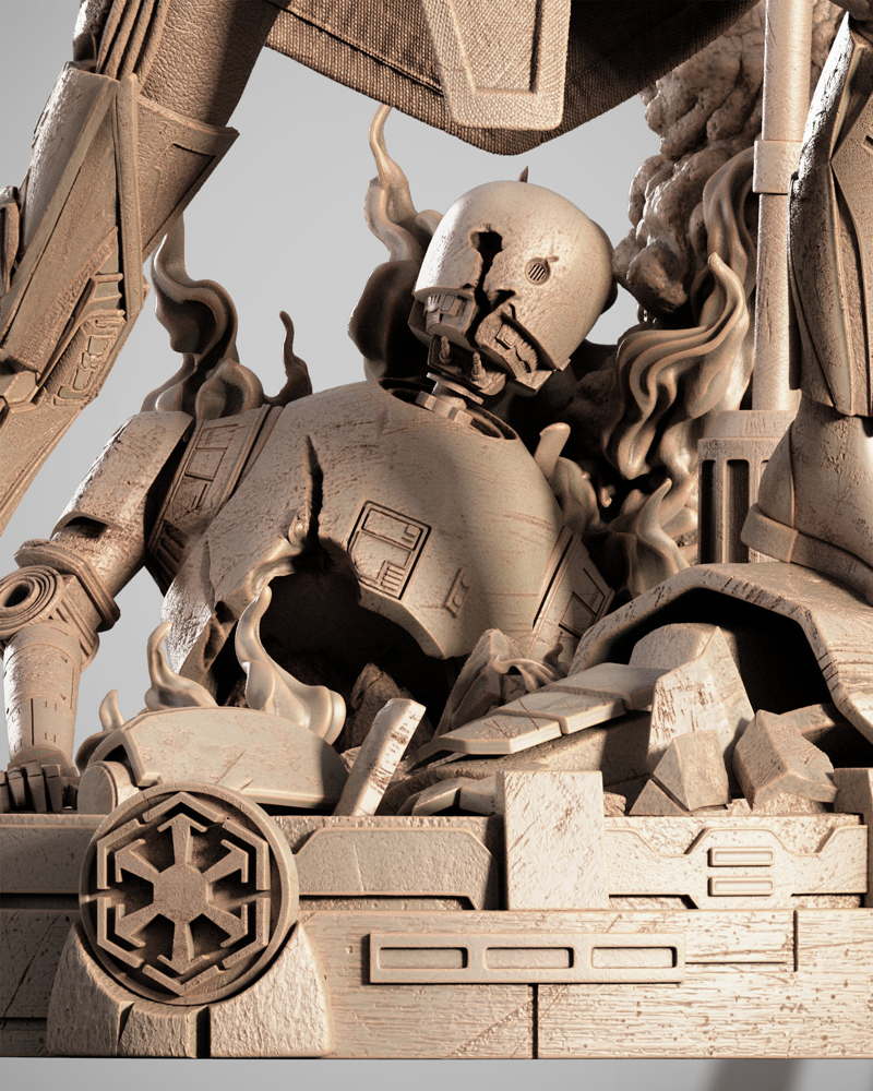 Darth Marr – Sculpture