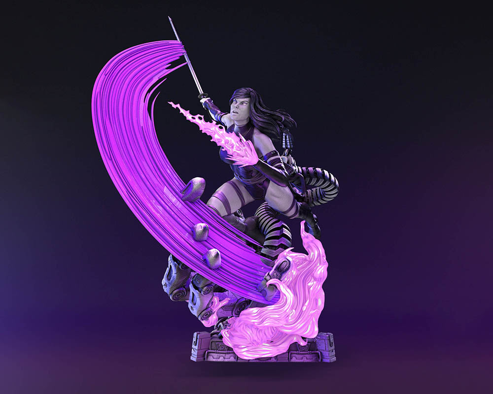 Psylocke - Sculpture