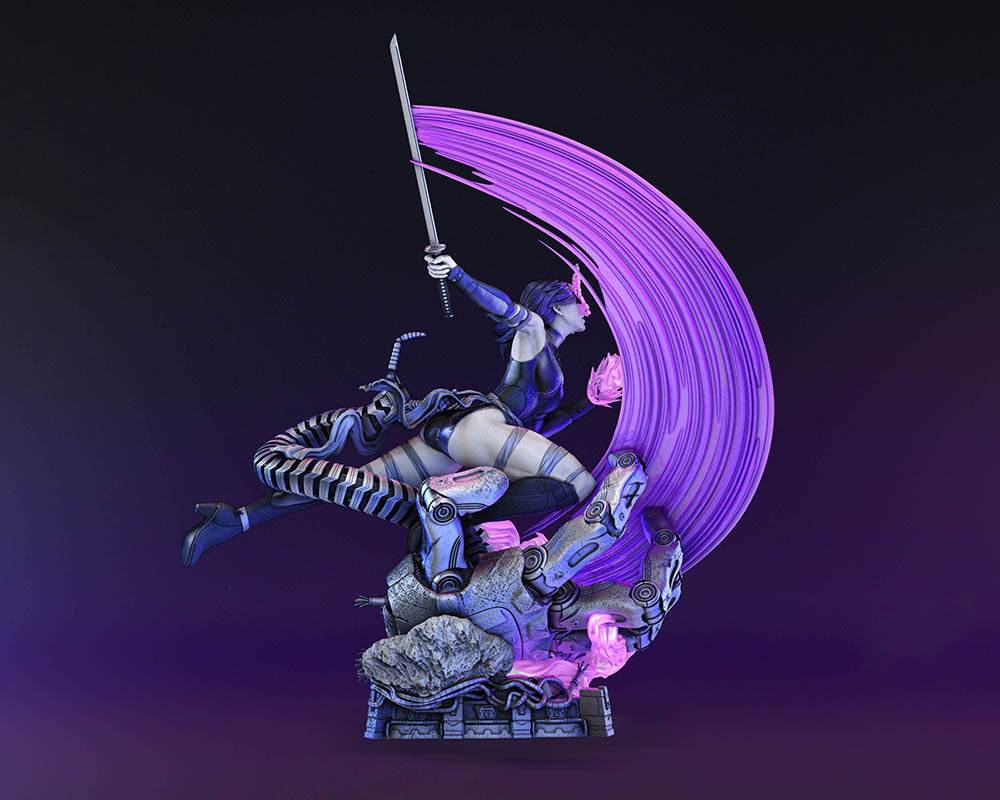 Psylocke - Sculpture