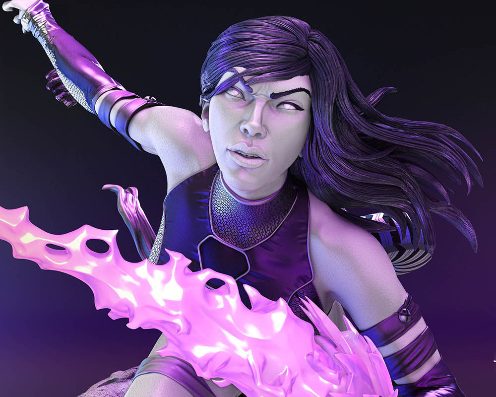 Psylocke - Sculpture