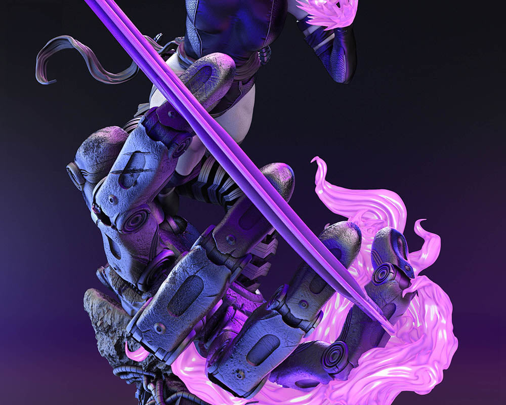 Psylocke - Sculpture