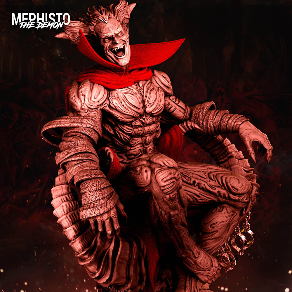 Mephisto Demon - Sculpture