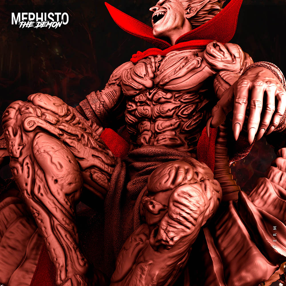 Mephisto Demon - Sculpture