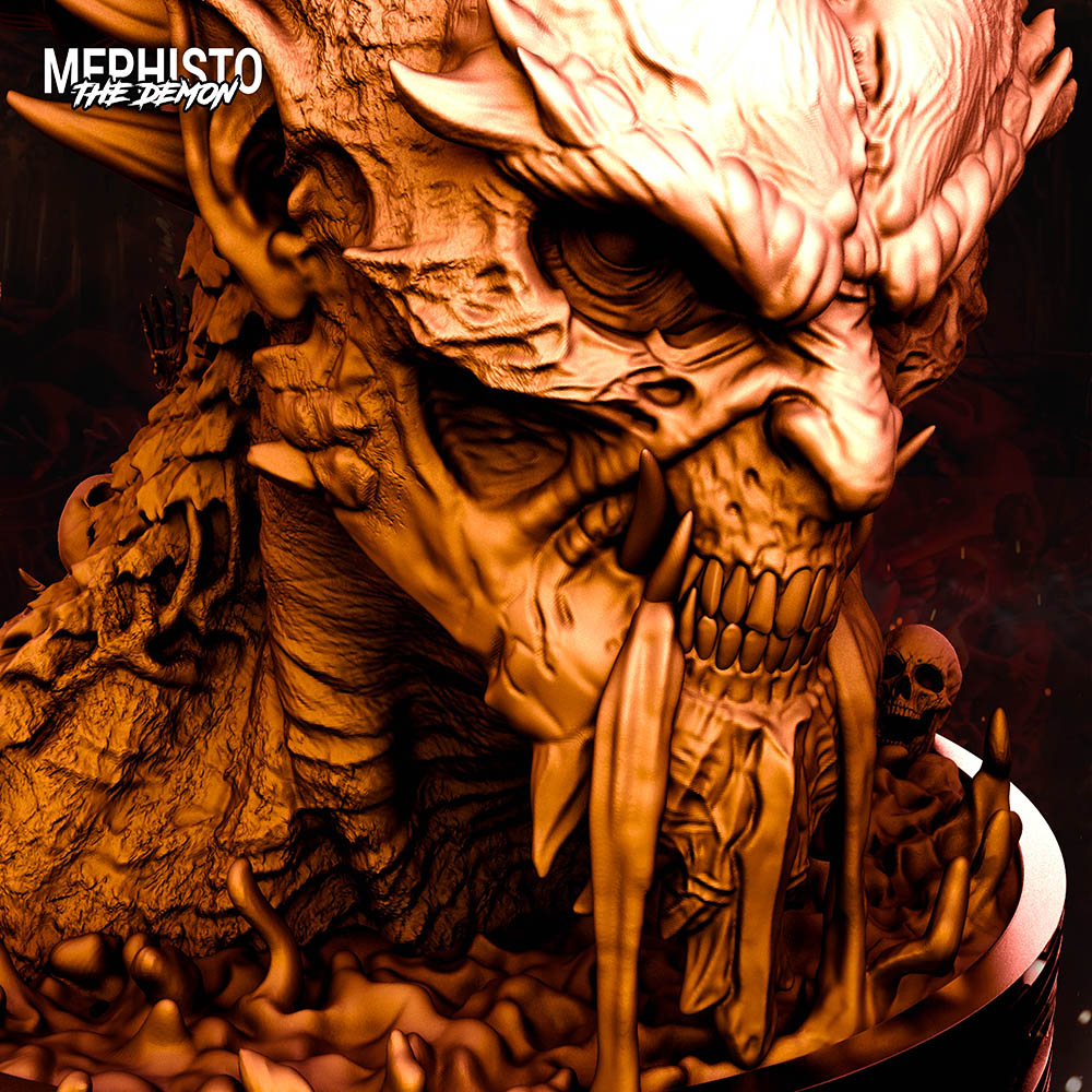 Mephisto Demon - Sculpture