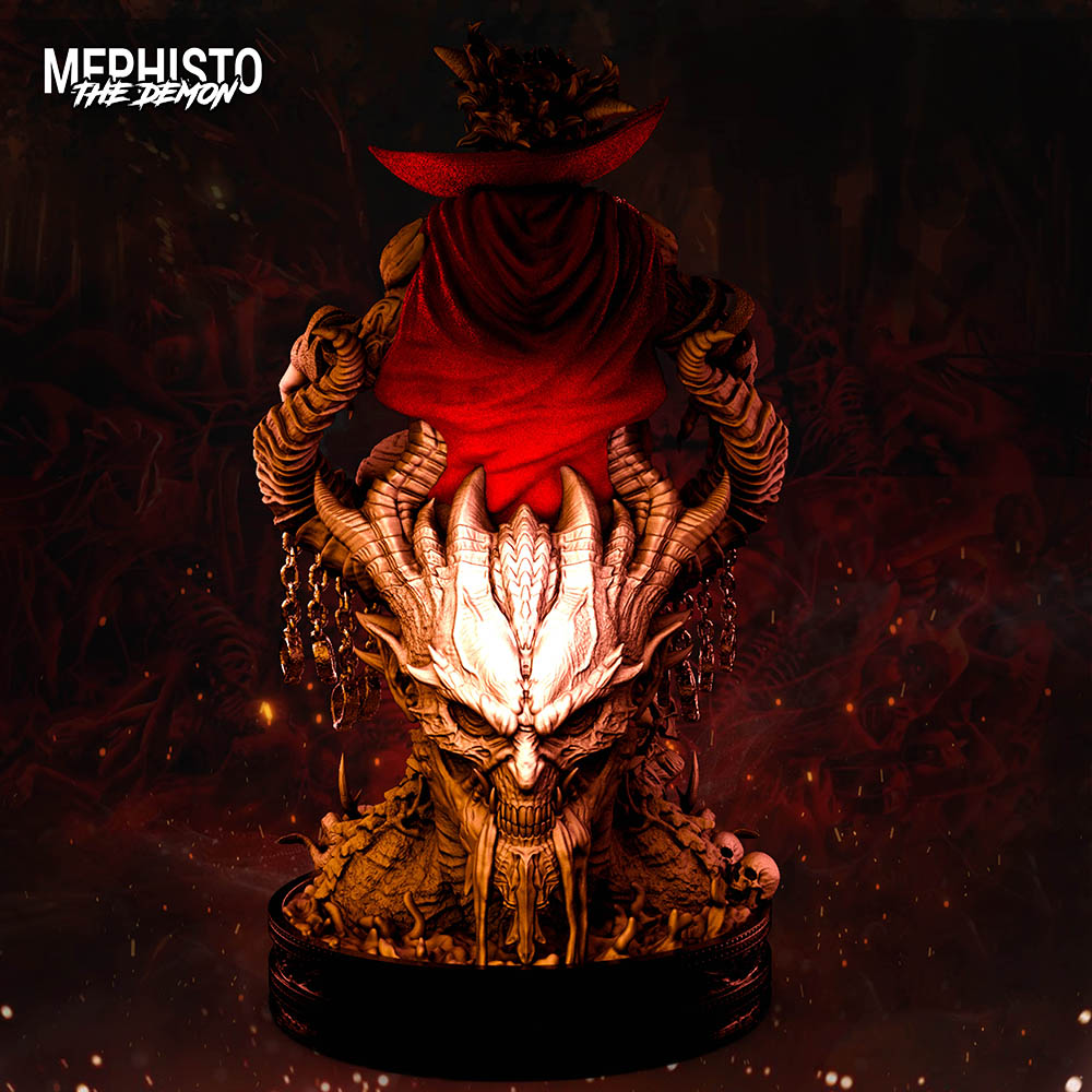 Mephisto Demon - Sculpture