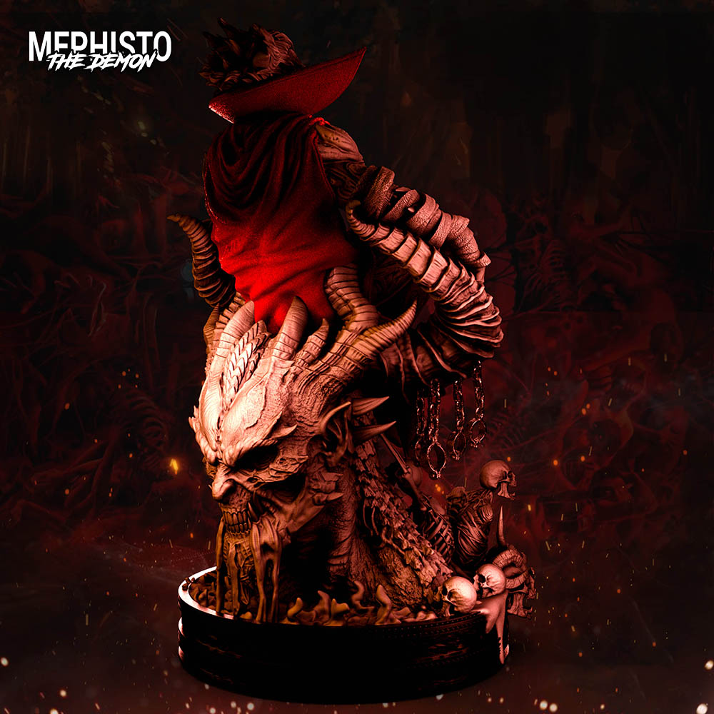 Mephisto Demon - Sculpture