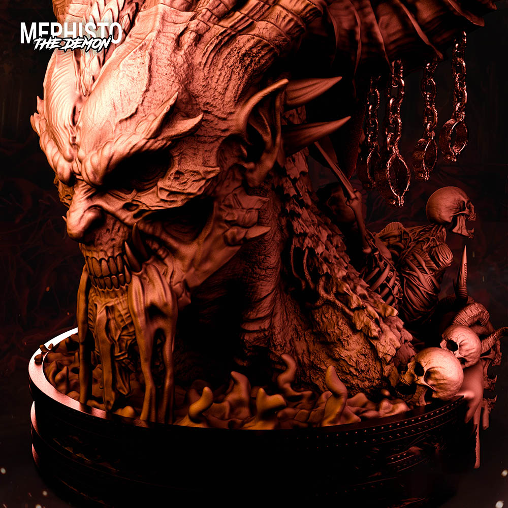 Mephisto Demon - Sculpture