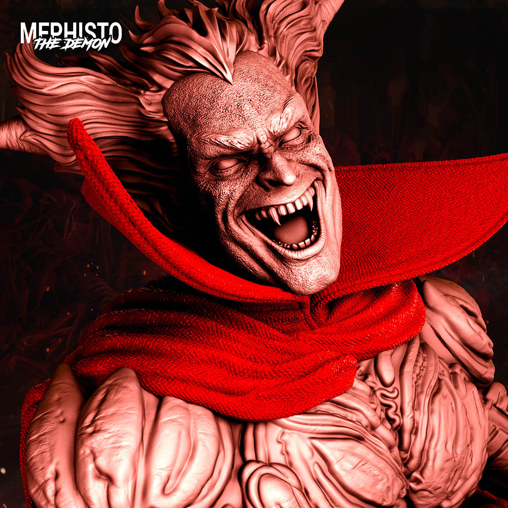 Mephisto Demon - Sculpture