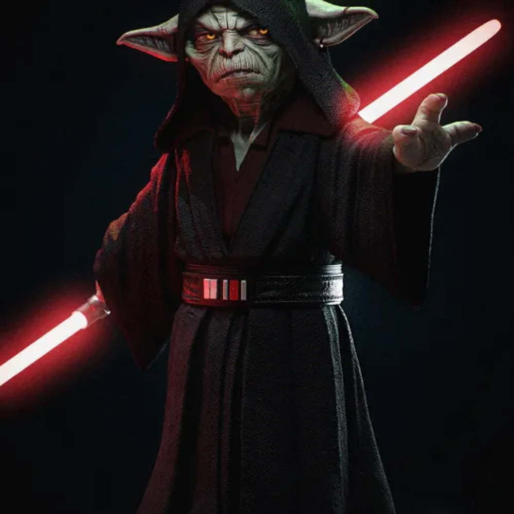 Dark Yoda – Sculpture