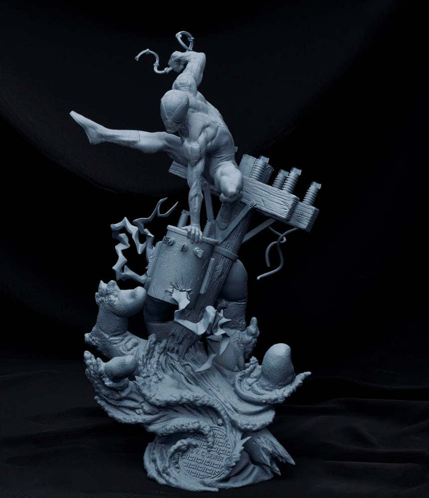 Spider Man - Sculpture