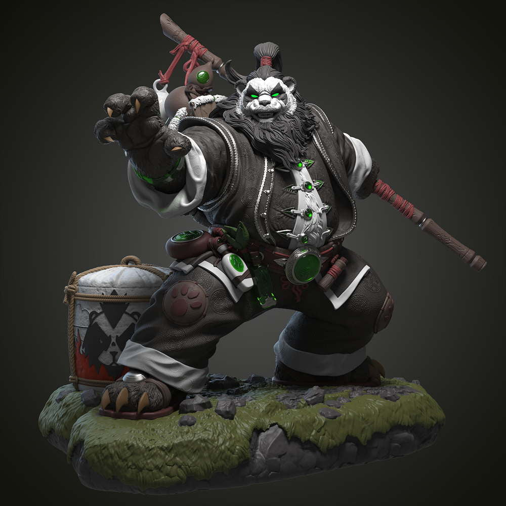 Chen Stormstout - Warcraft - Sculpture