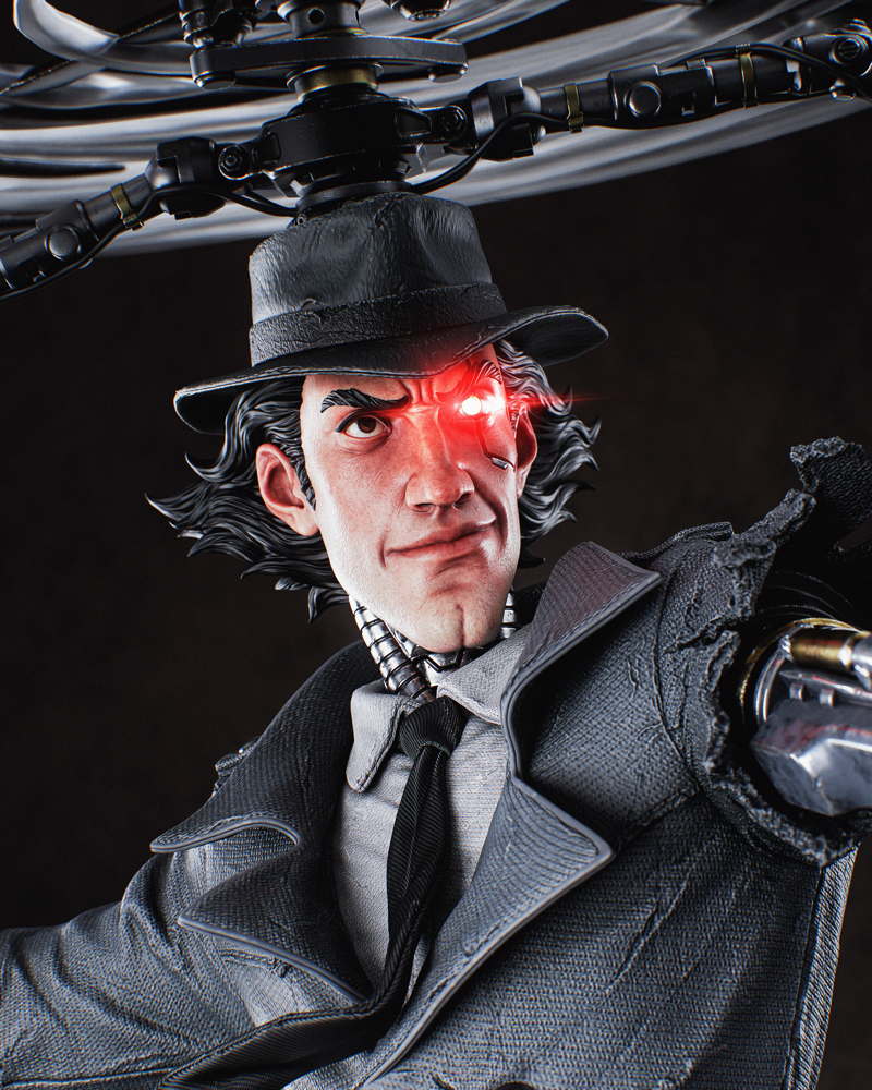 Inspecteur Gadget – Sculpture