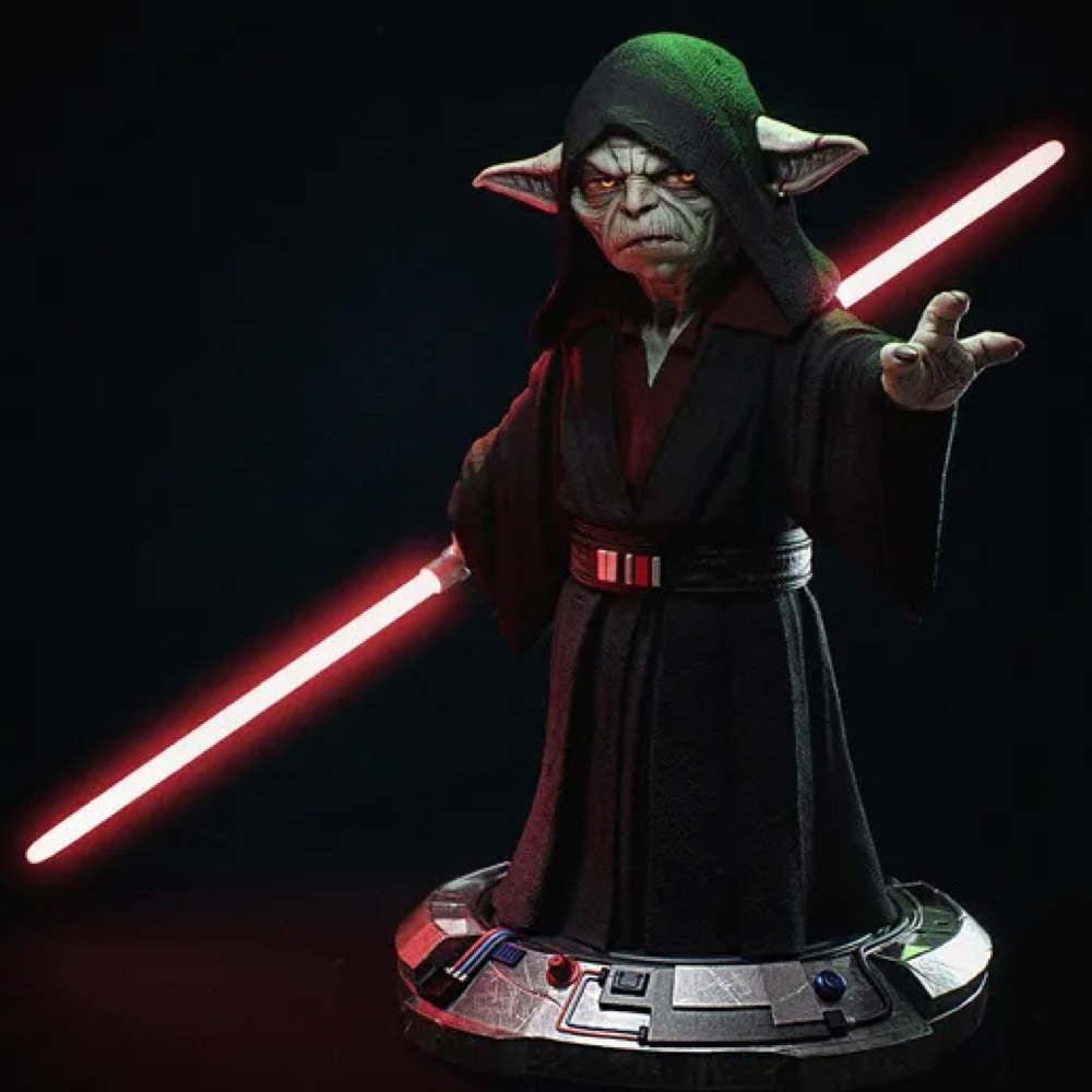 Dark Yoda – Sculpture