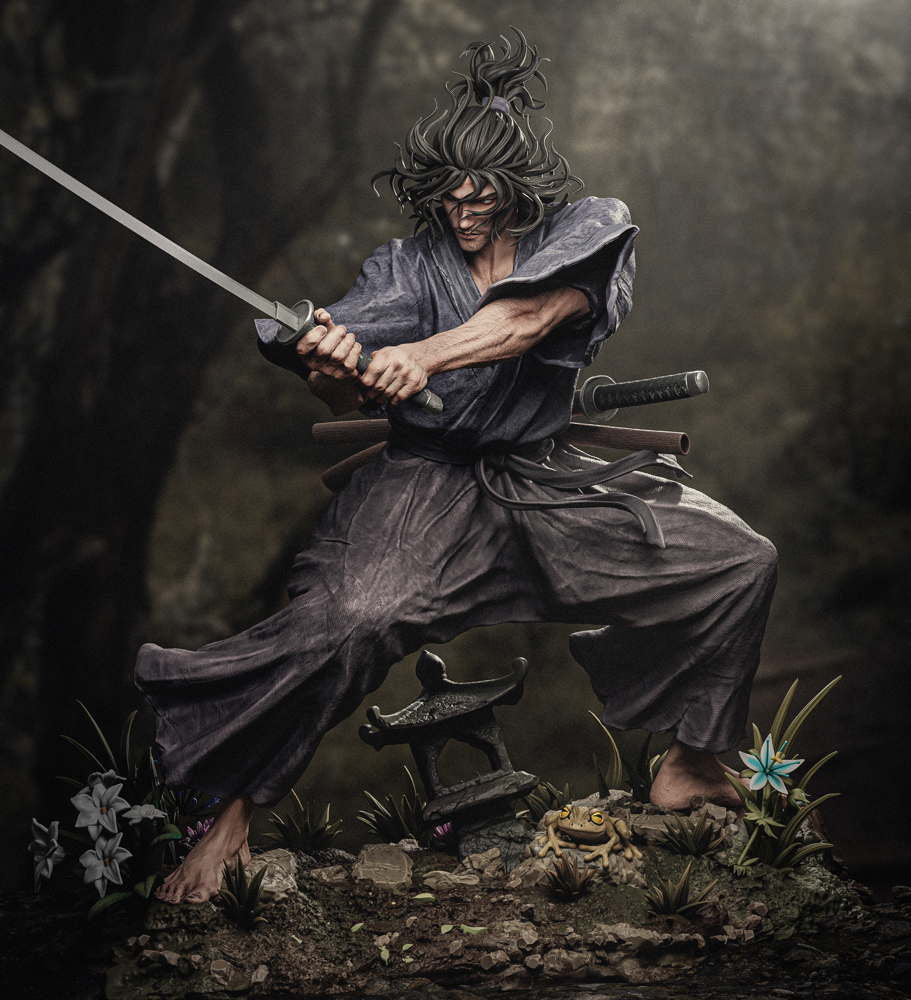 Miyamoto Musashi – Sculpture