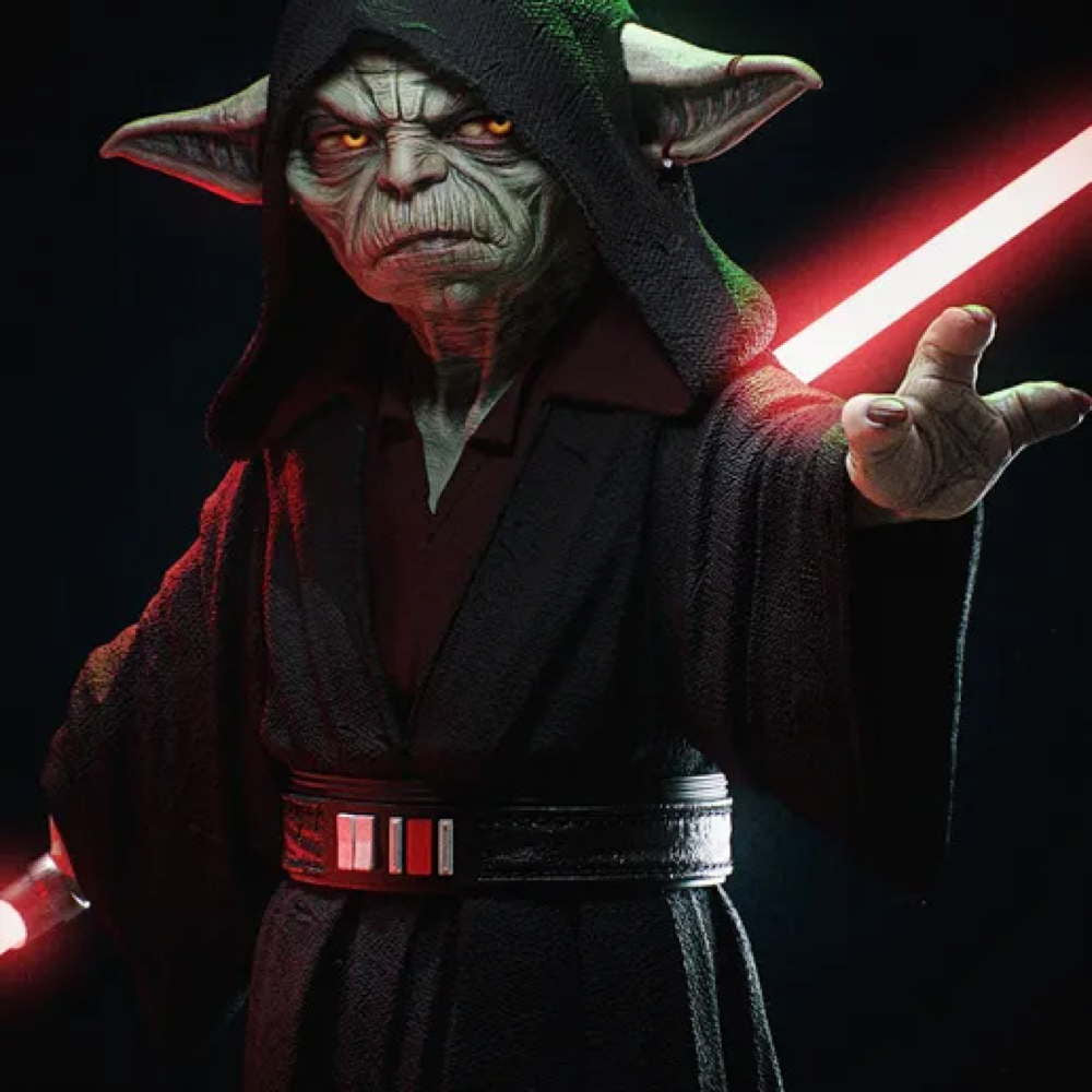 Dark Yoda – Sculpture