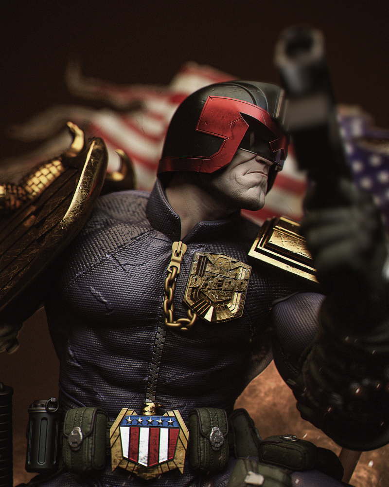 Judge Dredd #2 – Sculpture