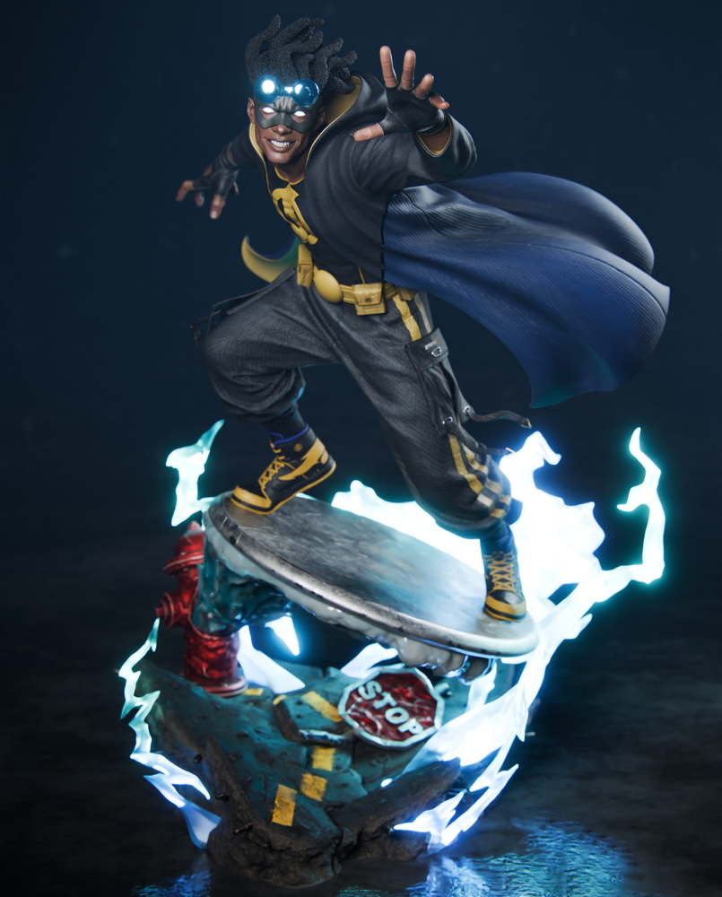 Static Shock – Sculpture
