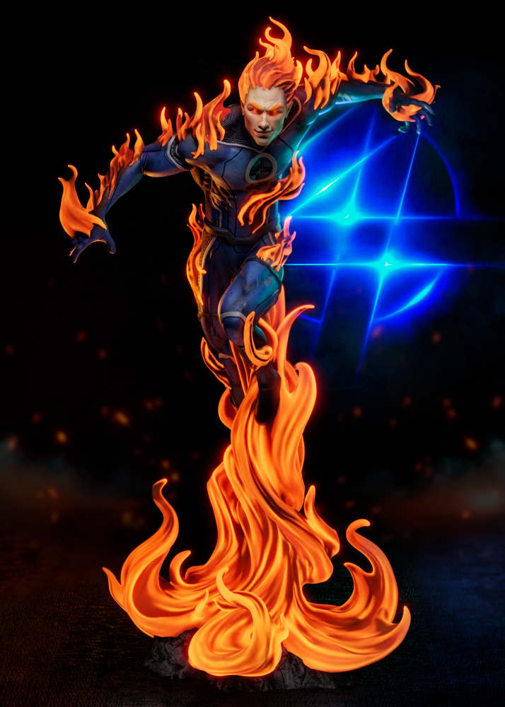 Human Torch – Sculpture