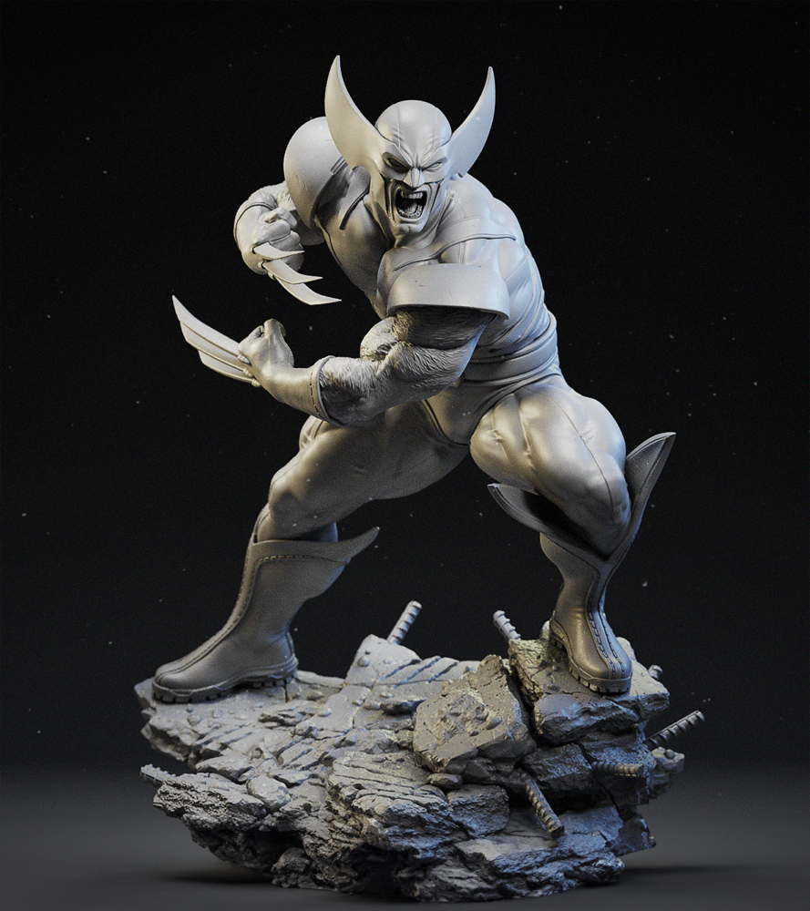 Wolverine #4 – Sculpture
