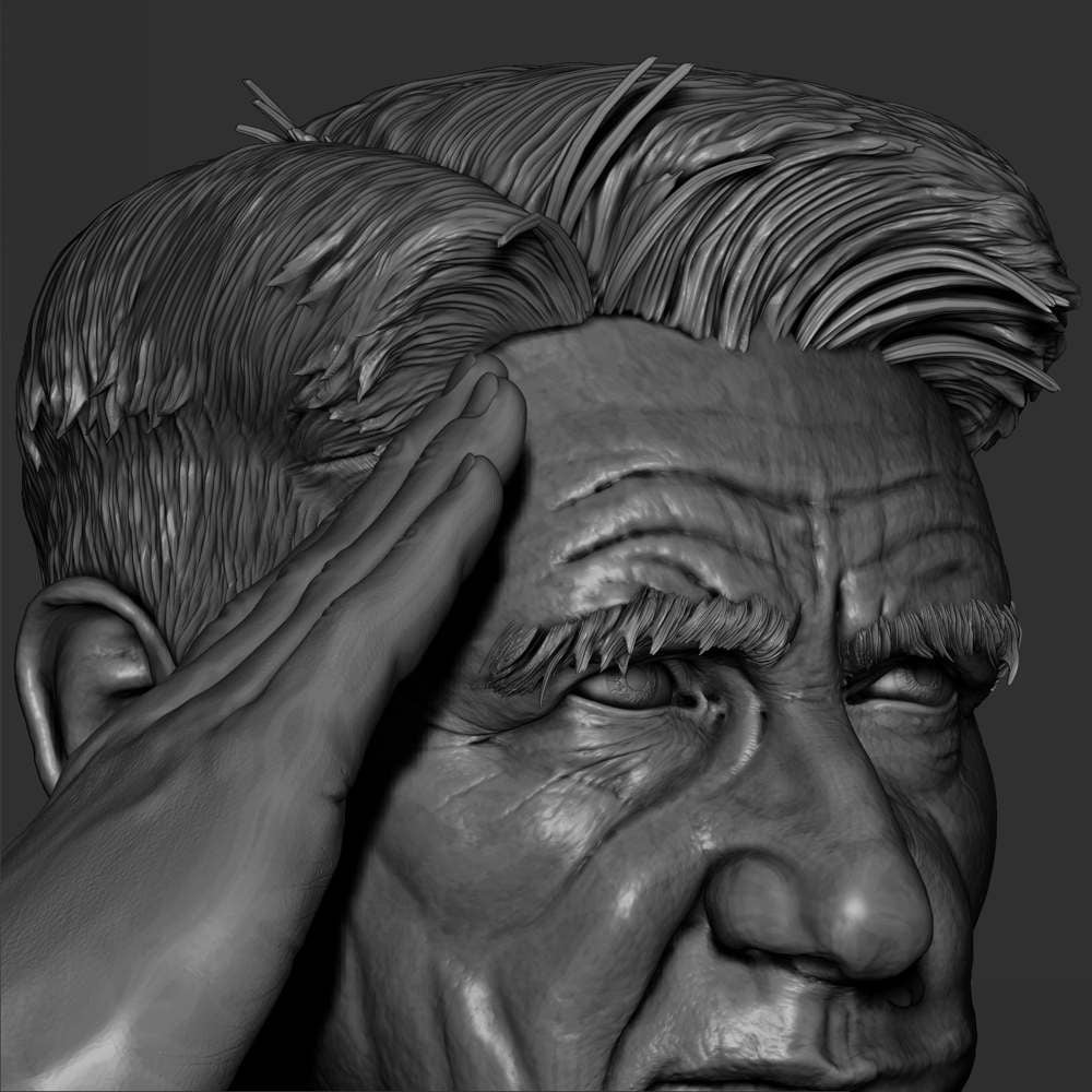 General Thaddeus Ross - Sculpture