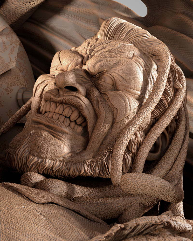 Batman Who Frags - Sculpture