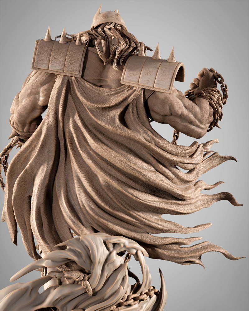 Batman Who Frags - Sculpture