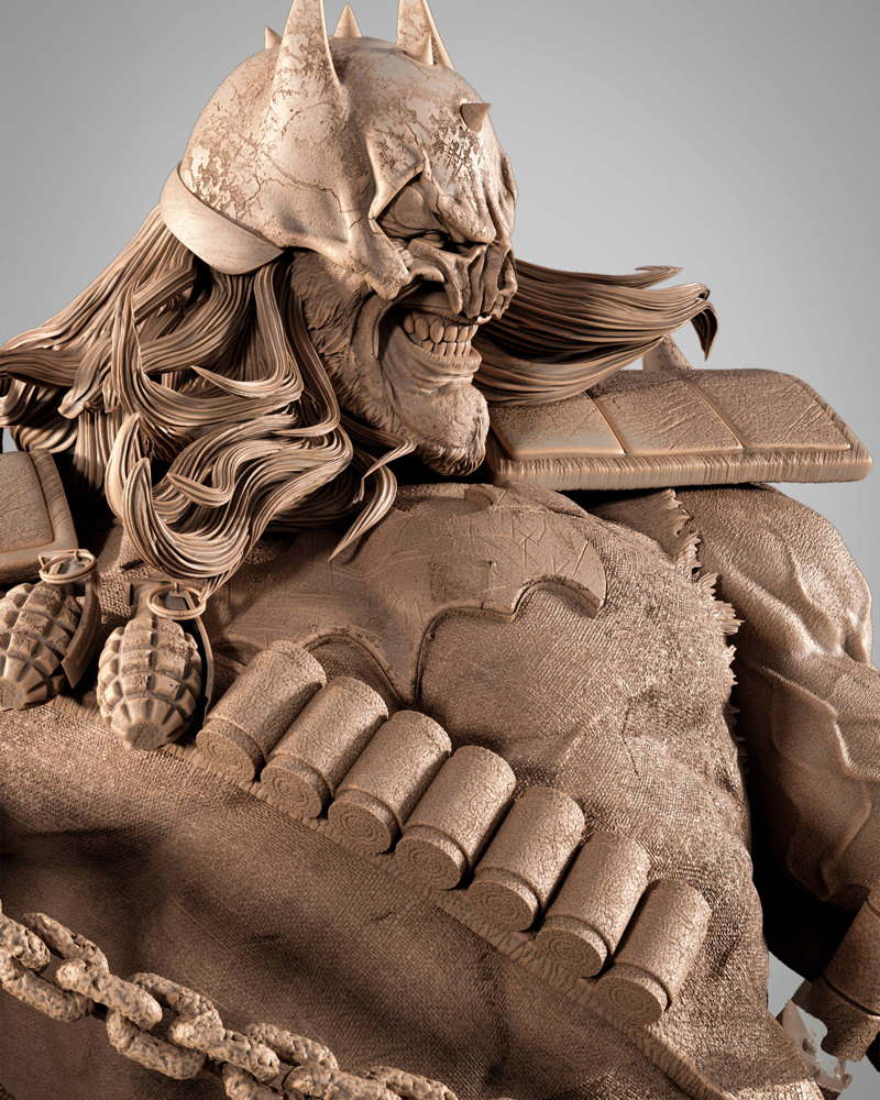 Batman Who Frags - Sculpture