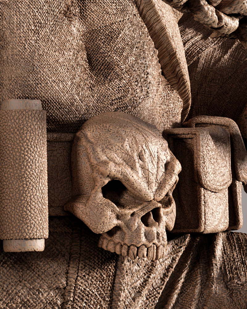 Batman Who Frags - Sculpture