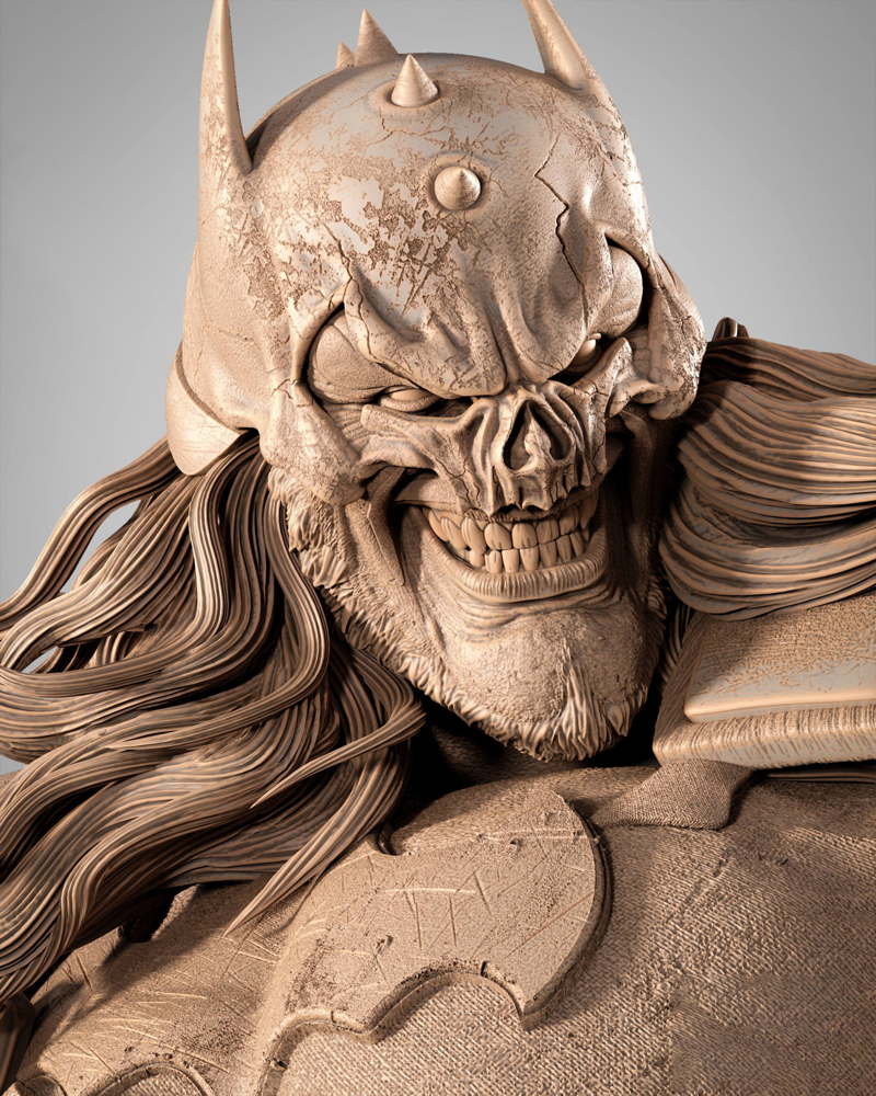 Batman Who Frags - Sculpture