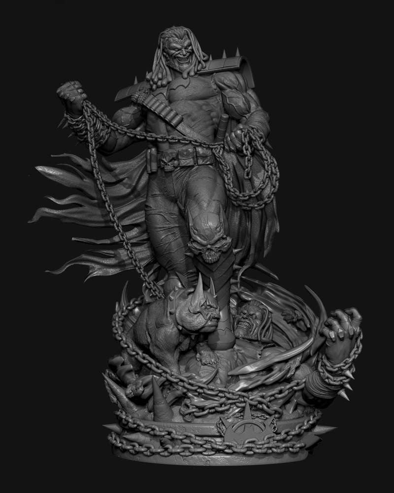 Batman Who Frags - Sculpture