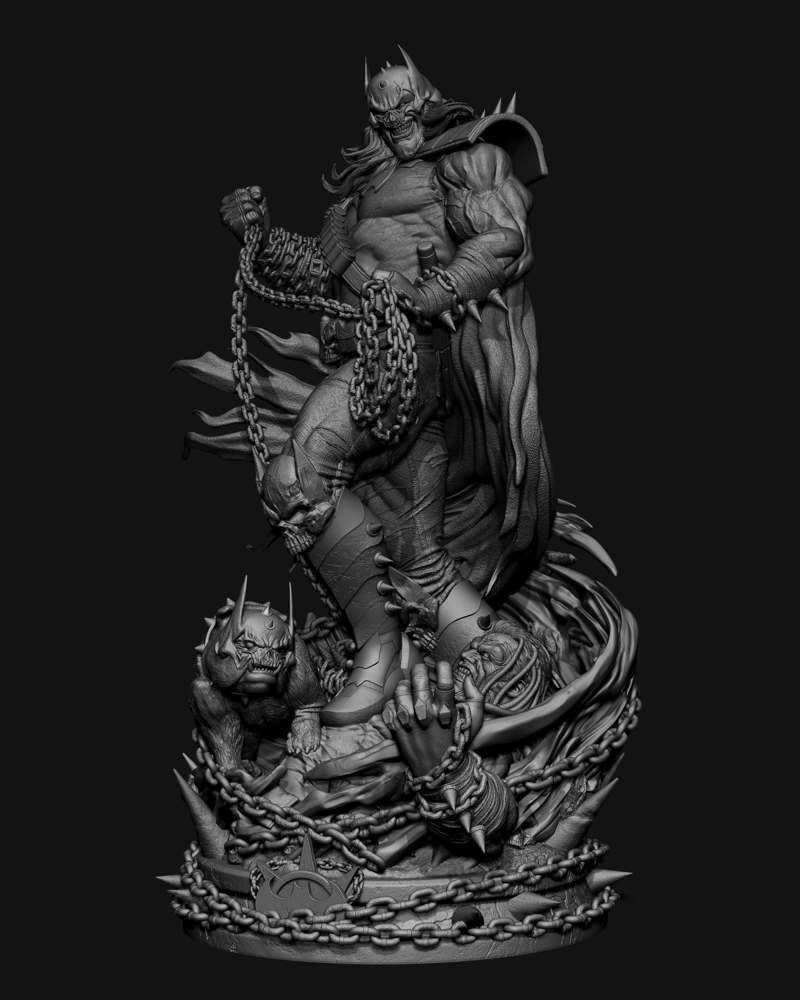 Batman Who Frags - Sculpture