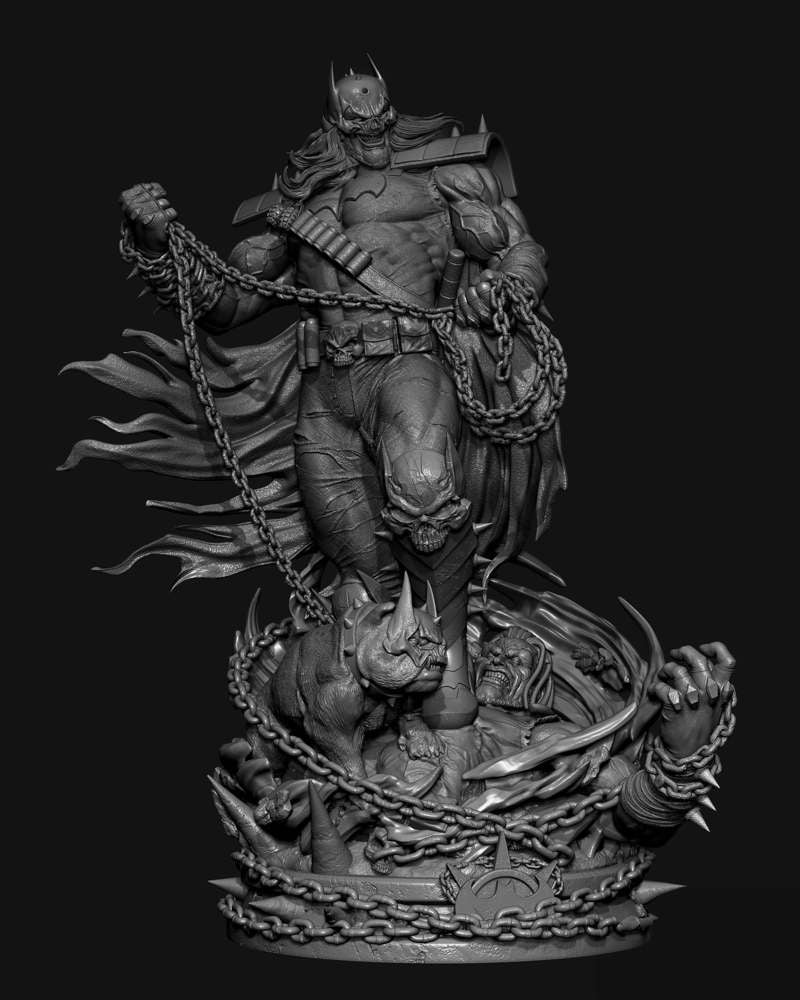 Batman Who Frags - Sculpture