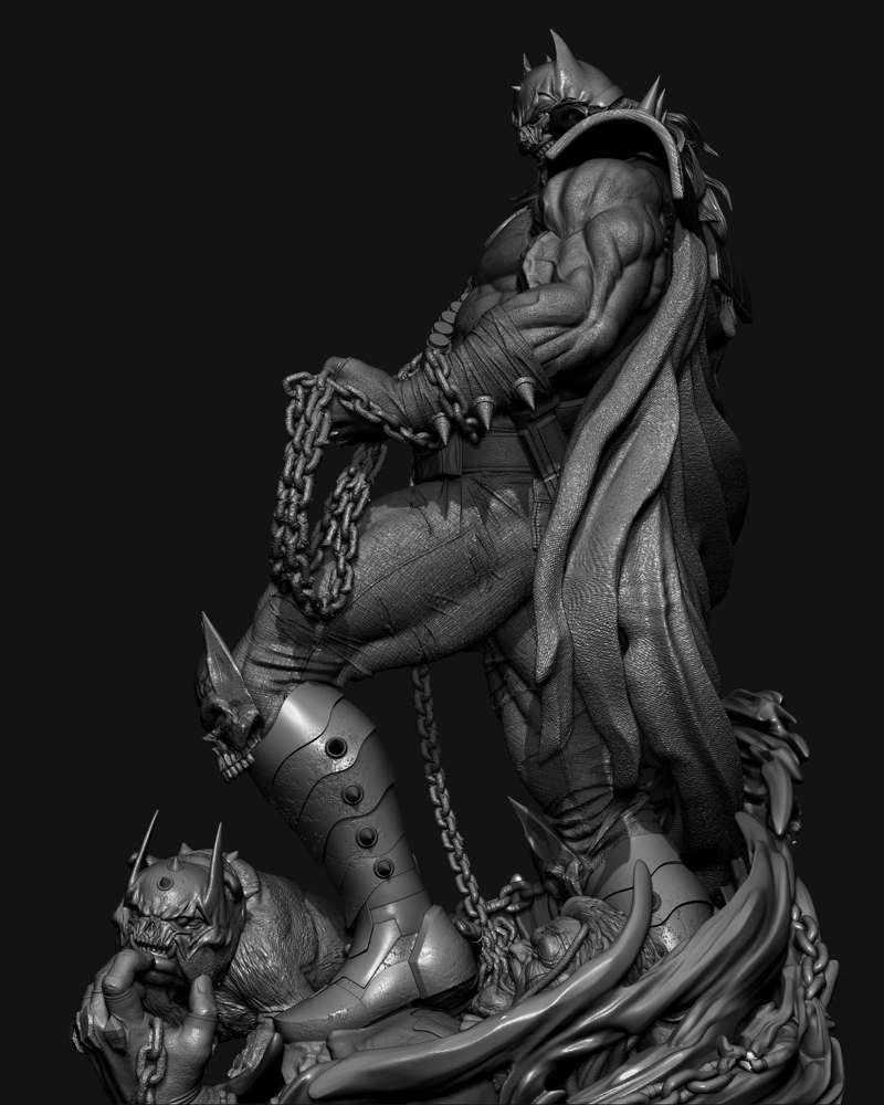 Batman Who Frags - Sculpture