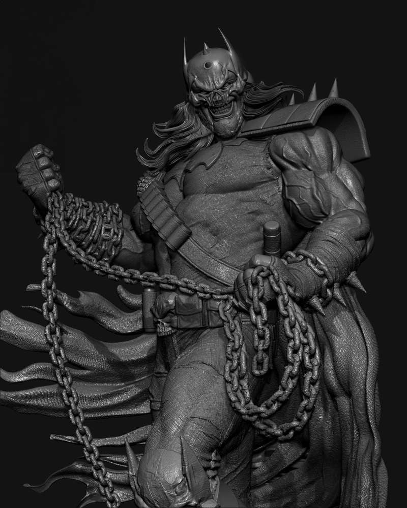 Batman Who Frags - Sculpture