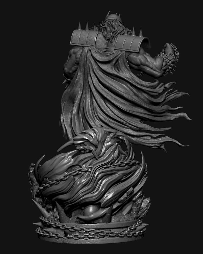 Batman Who Frags - Sculpture