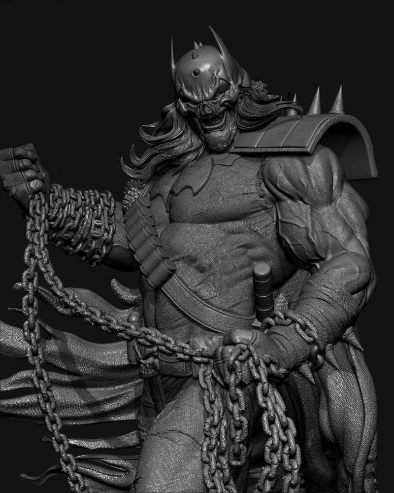 Batman Who Frags - Sculpture