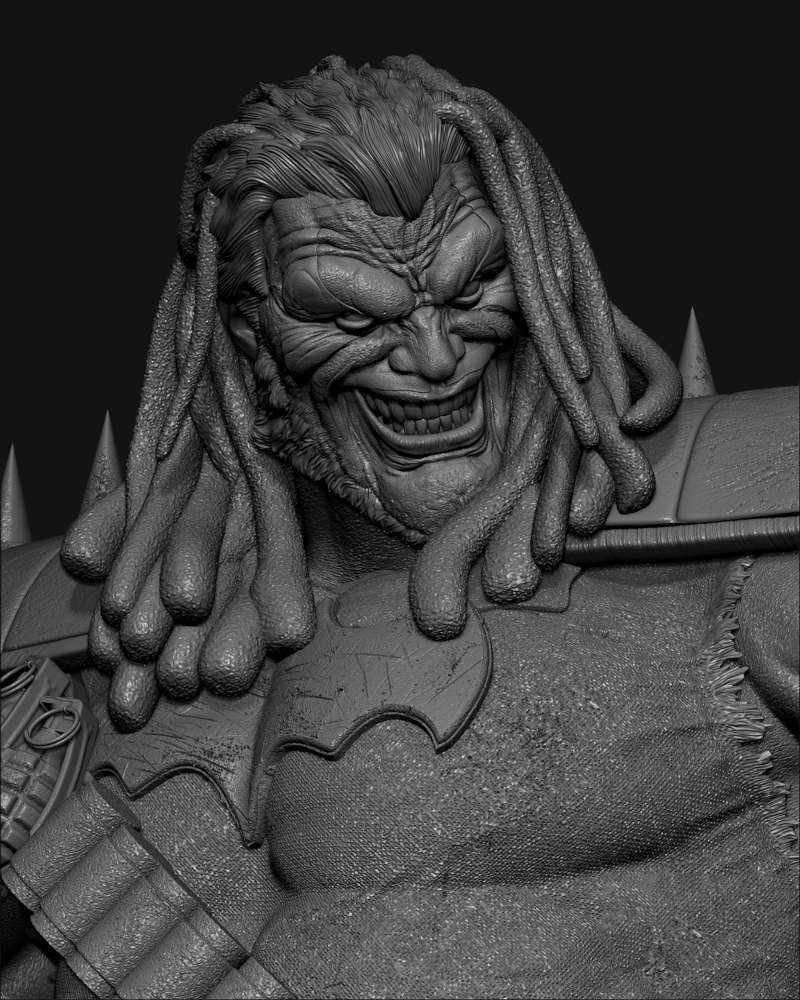 Batman Who Frags - Sculpture