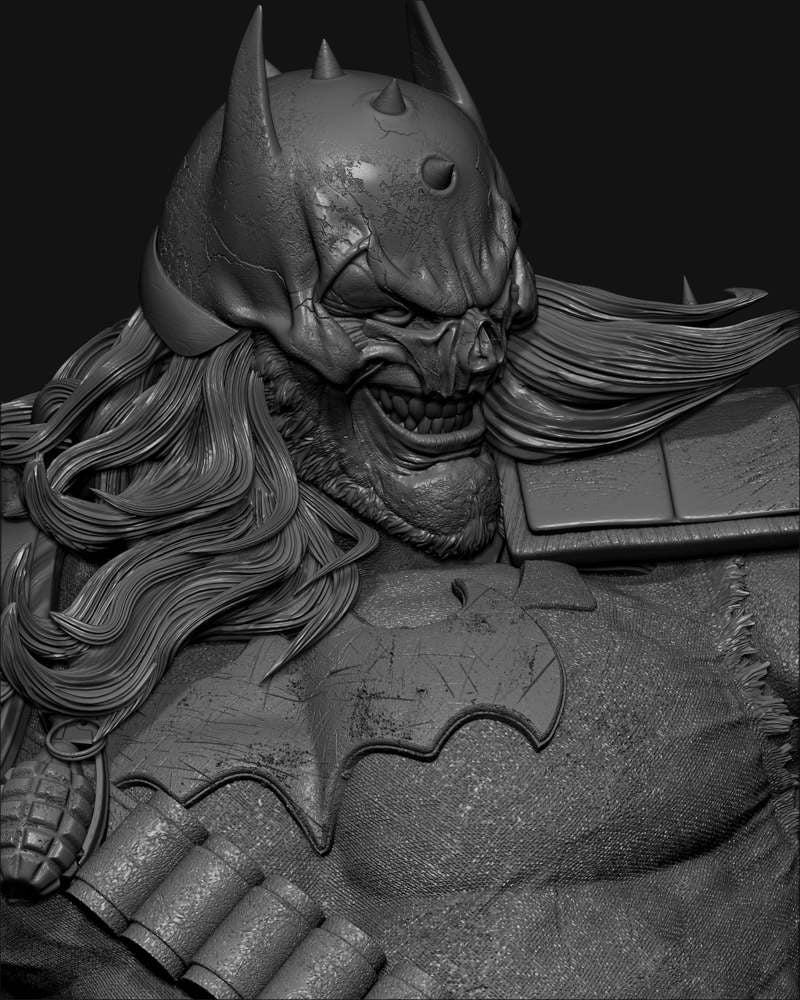 Batman Who Frags - Sculpture