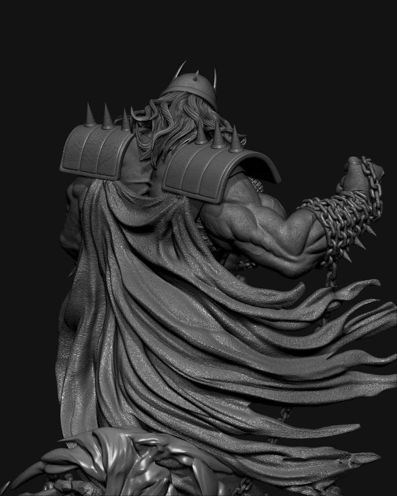 Batman Who Frags - Sculpture