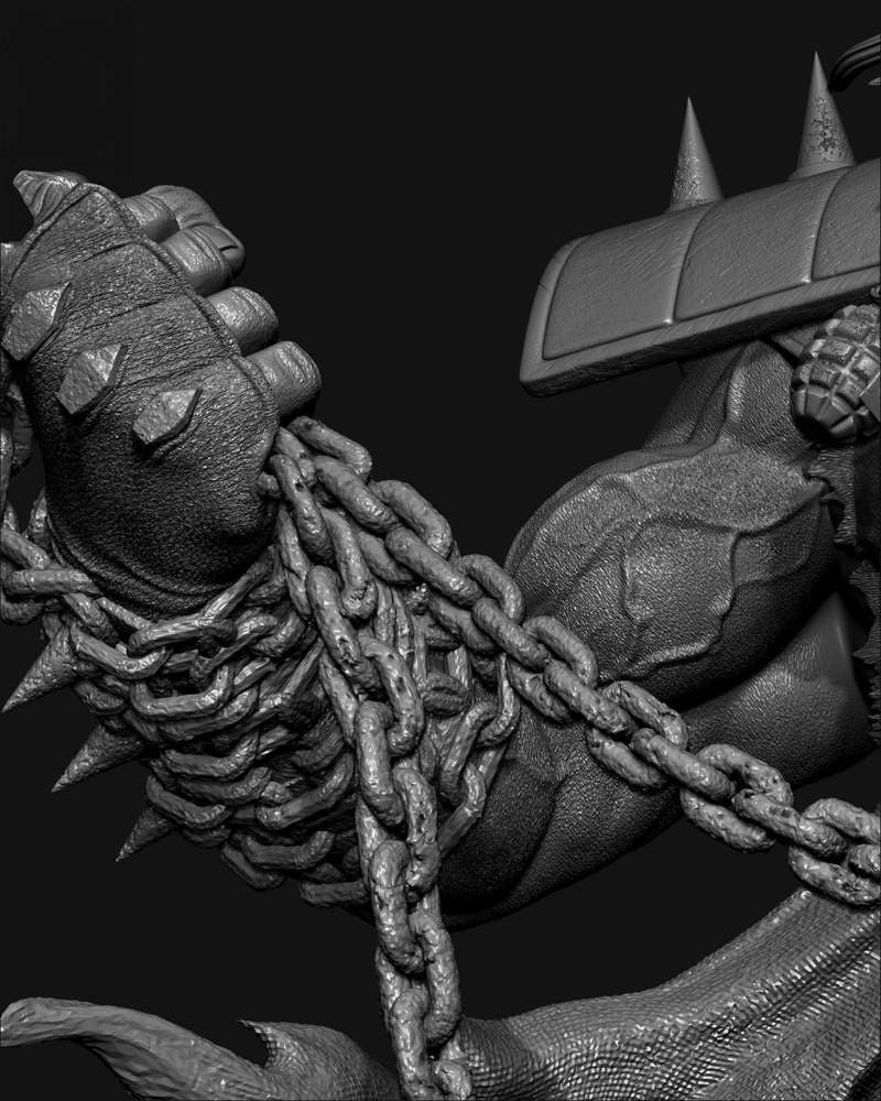 Batman Who Frags - Sculpture
