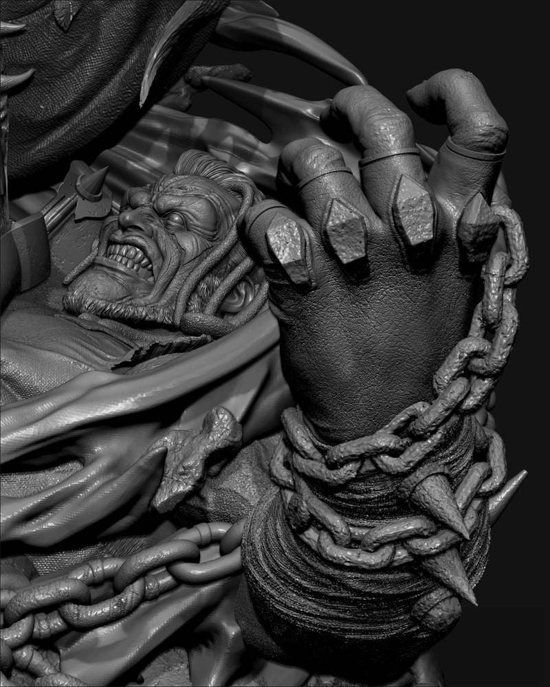 Batman Who Frags - Sculpture