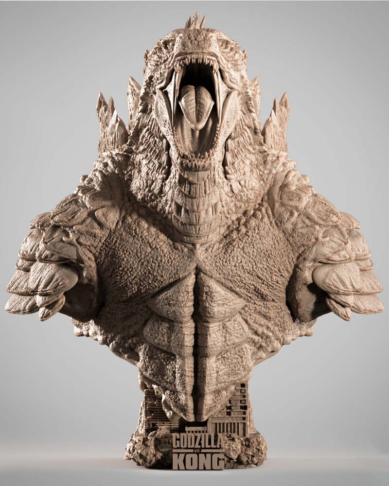 Godzilla - Portrait Bust